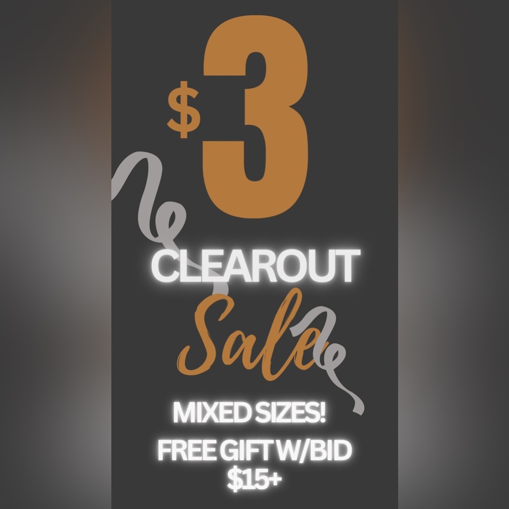 $3 STARTS! 🔥 UNLISTED ITEM